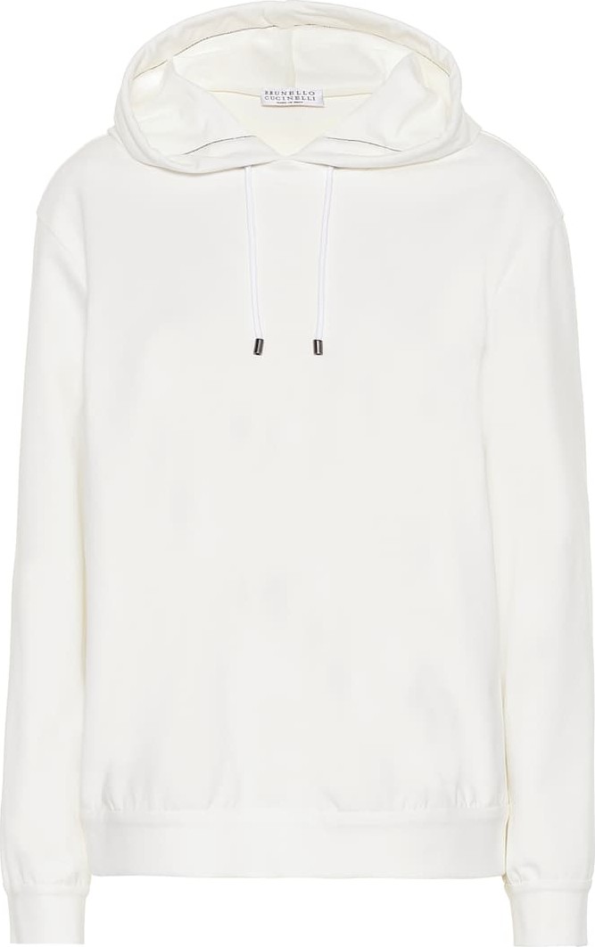 Brunello Cucinelli Stretch-cotton hoodie