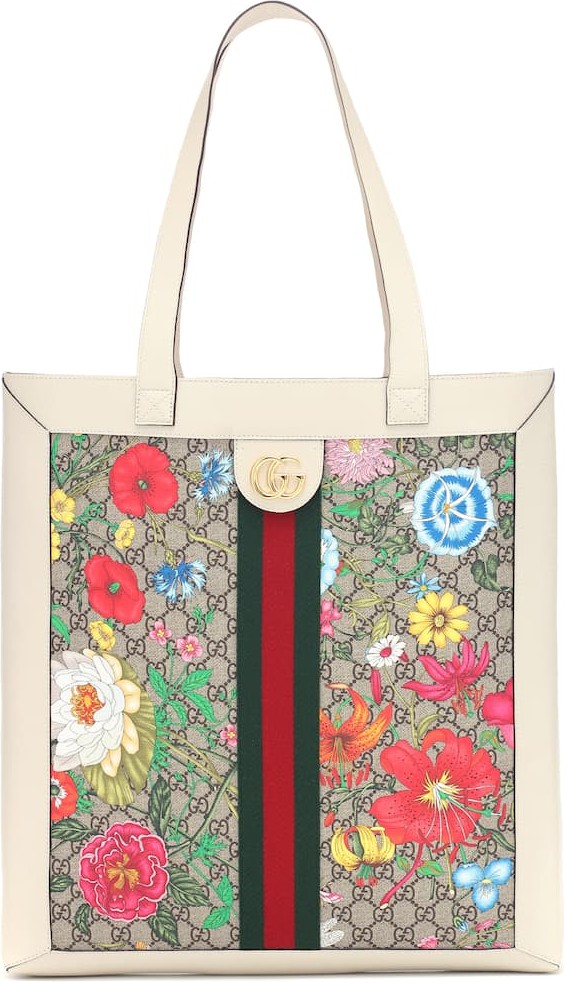 Gucci Ophidia Medium GG Flora tote