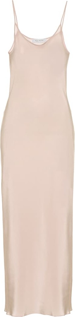 Ryan Roche Exclusive to Mytheresa – silk slip dress