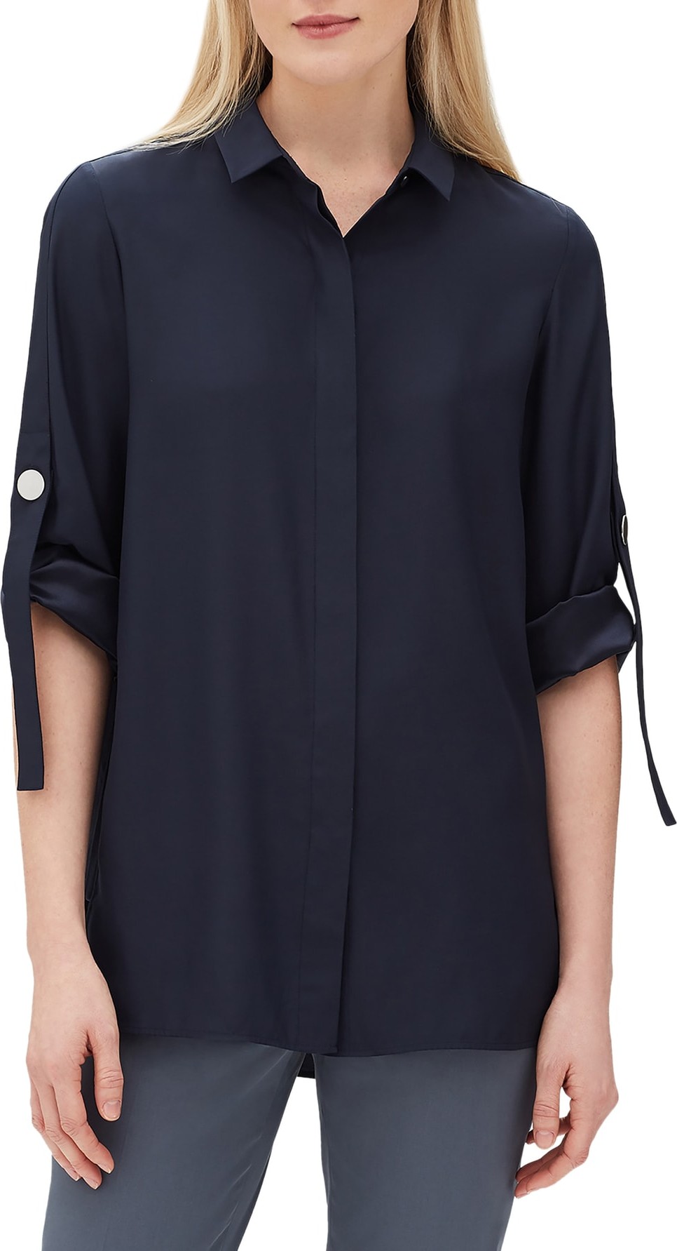 Lafayette 148 New York Jeslyn Silk Blouse