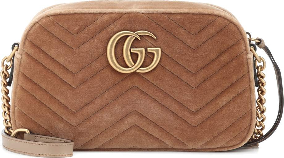 Gucci GG Marmont Small velvet shoulder bag