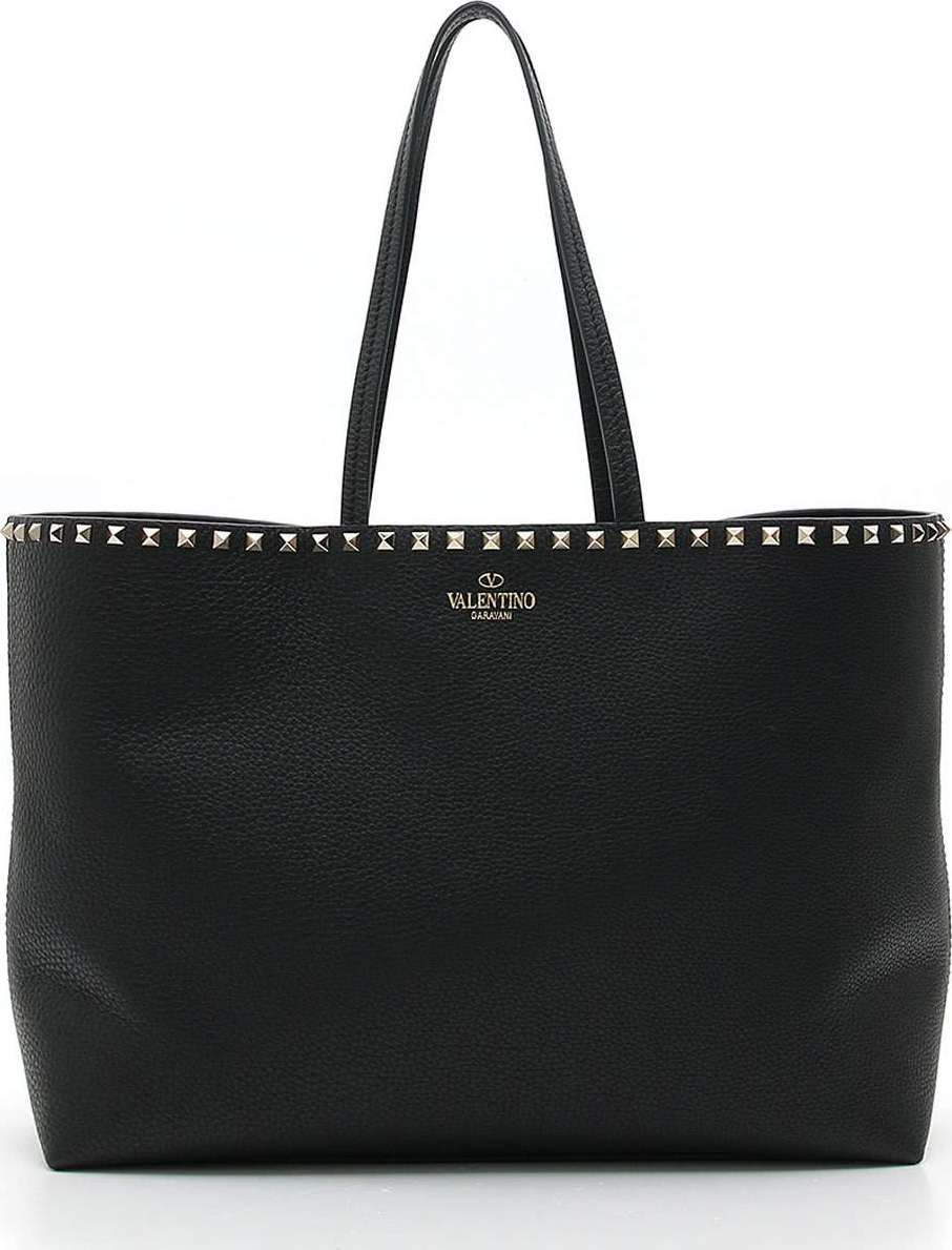 Valentino Rockstud Vitello Tote Bag