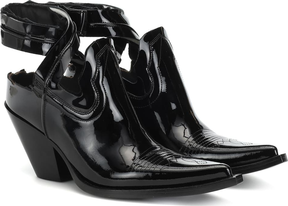Maison Margiela Patent leather ankle boots