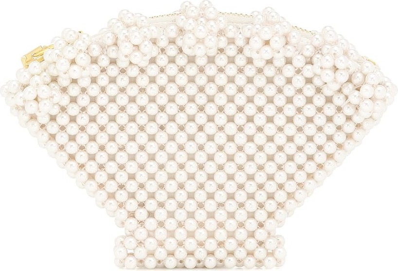 Shrimps Shell Small beaded clutch