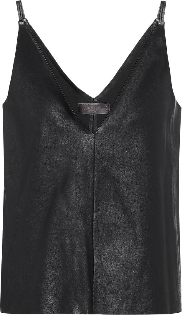 Stouls Salome leather camisole