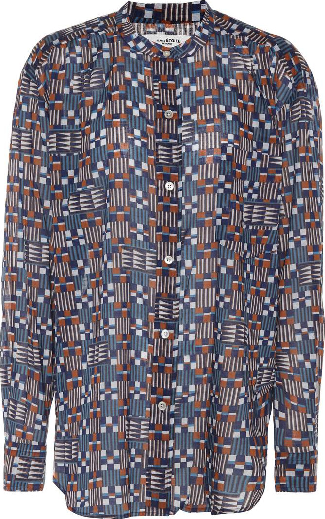 Isabel Marant Etoile Nahla printed cotton shirt