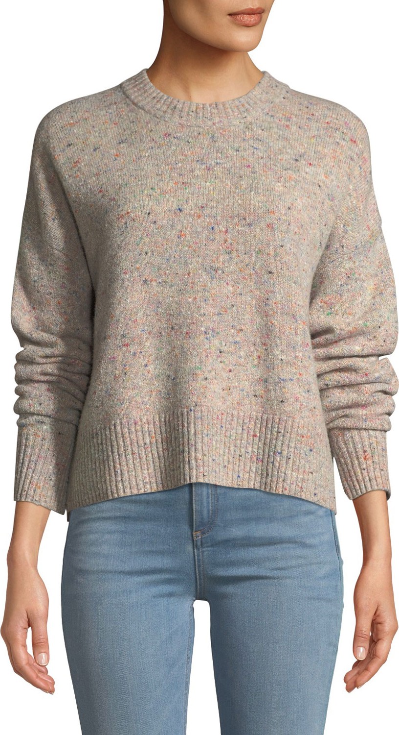 A.L.C. Emmeline Speckled Wool-Cashmere Sweater