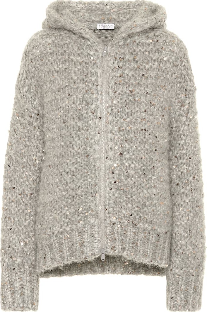 Brunello Cucinelli Mohair and wool-blend sweater