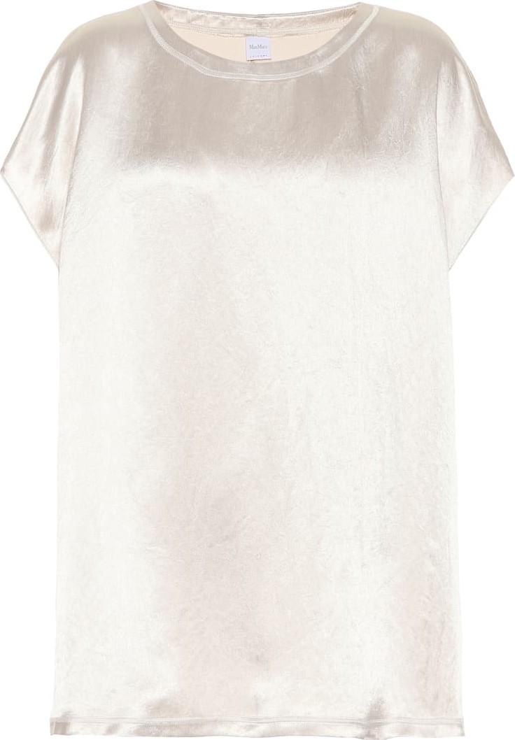 Max Mara Torquay satin top