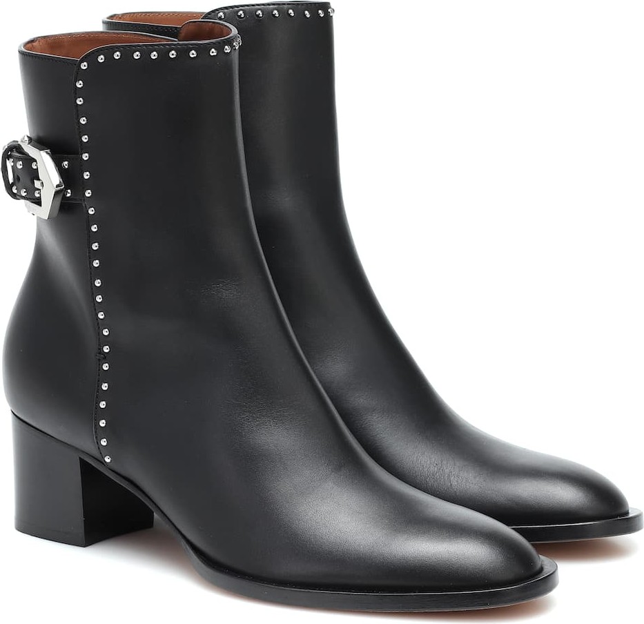 Givenchy Embellished leather ankles boots