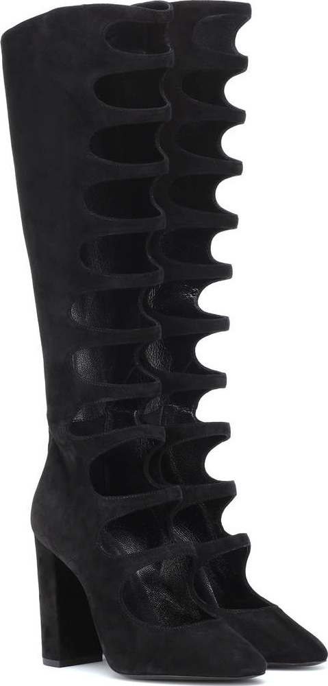 Saint Laurent Joplin 105 suede boots