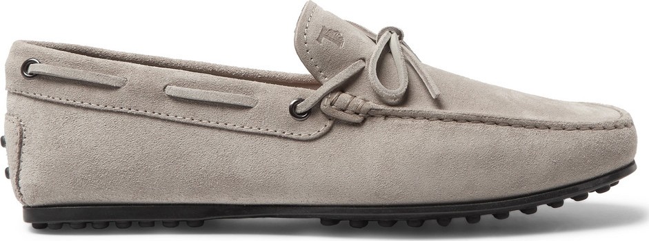 Tod's City Gommino Suede Driving Shoes