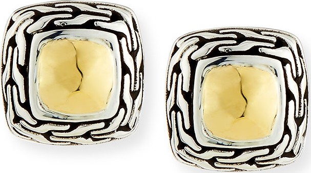 John Hardy Classic Chain Heritage Stud Earrings