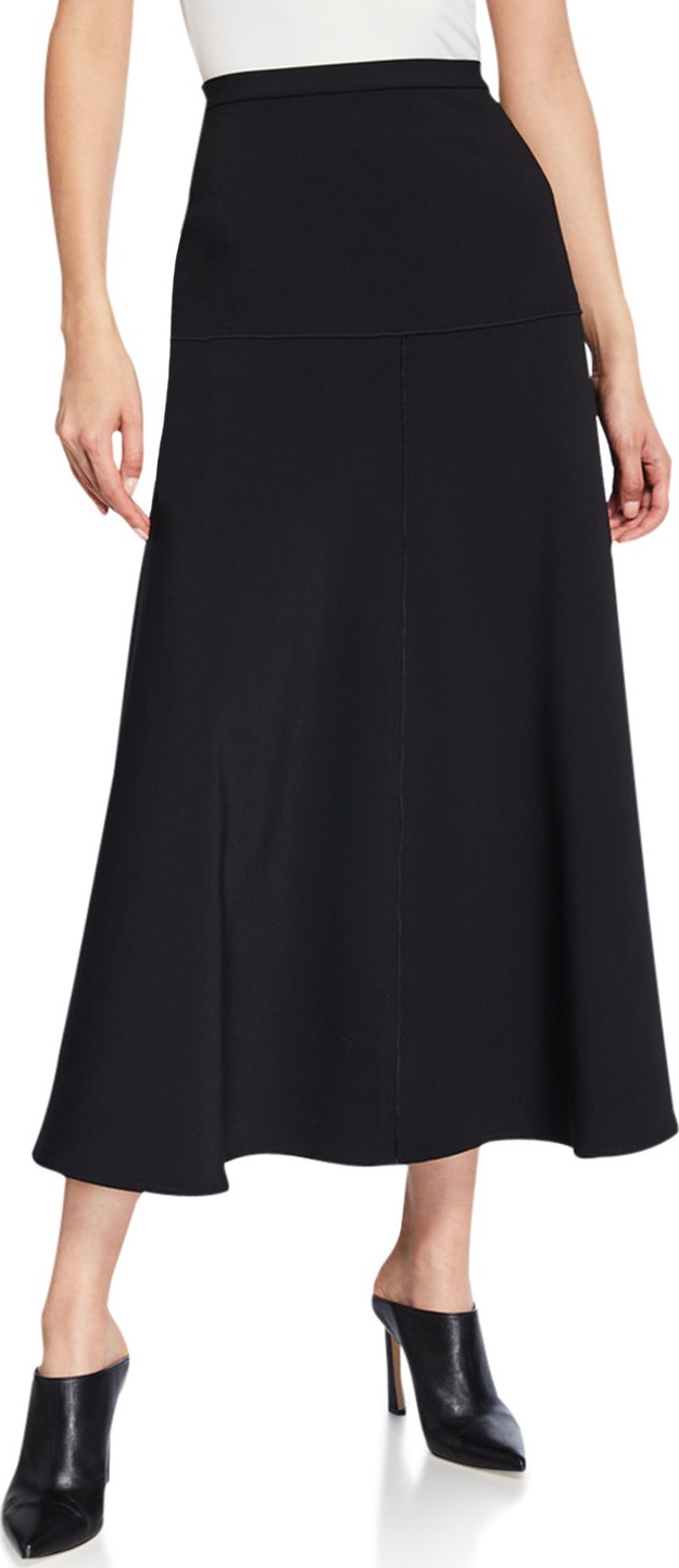 Rachel Comey Albi Midi A-Line Ponte Skirt