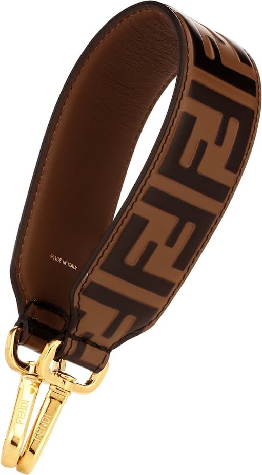 Fendi Mini Strap You leather shoulder strap