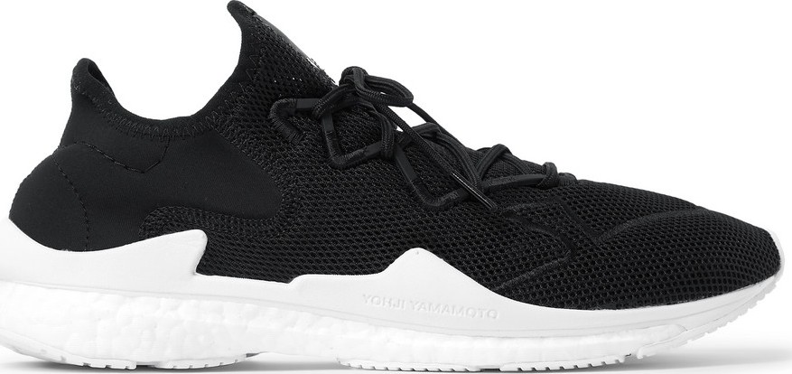 Y-3 Adizero Runner Neoprene-Trimmed Mesh Sneakers Y-3 Adizero Runner Neoprene-Trimmed Mesh Sneakers