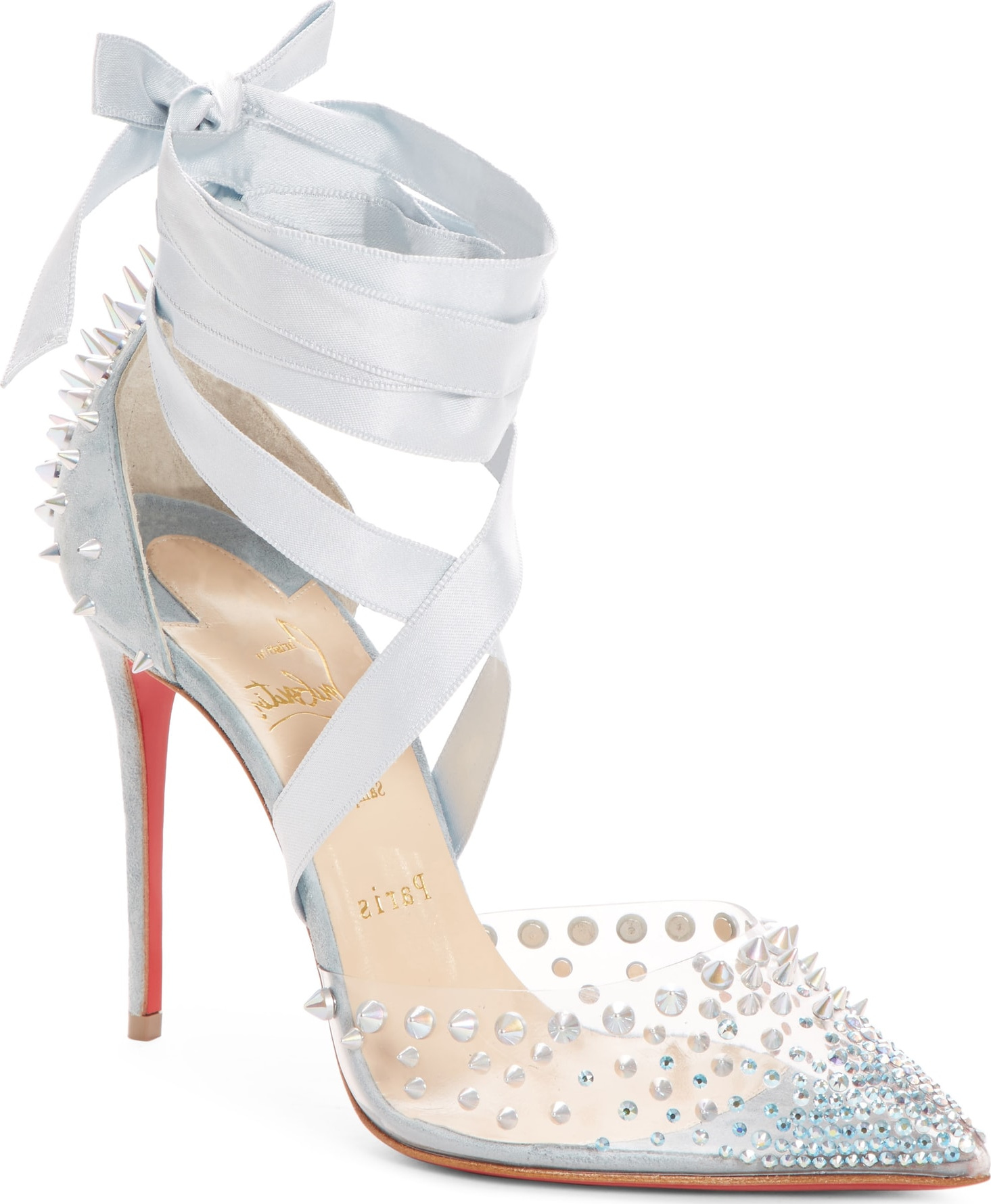 Christian Louboutin Mechante Reine Ankle Wrap Pump