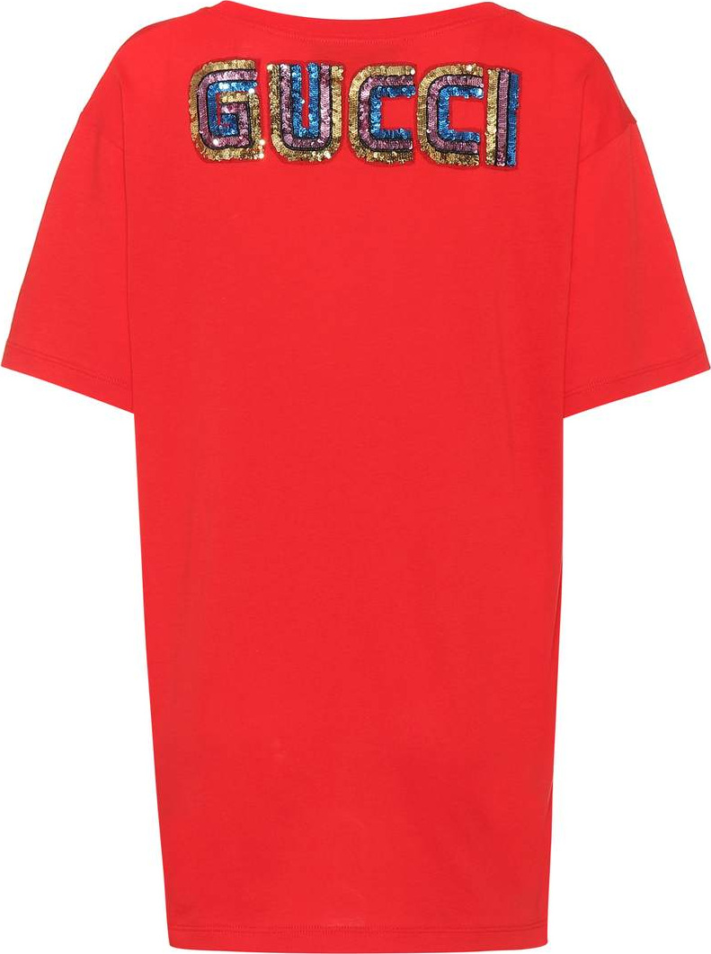 Gucci Printed cotton T-shirt