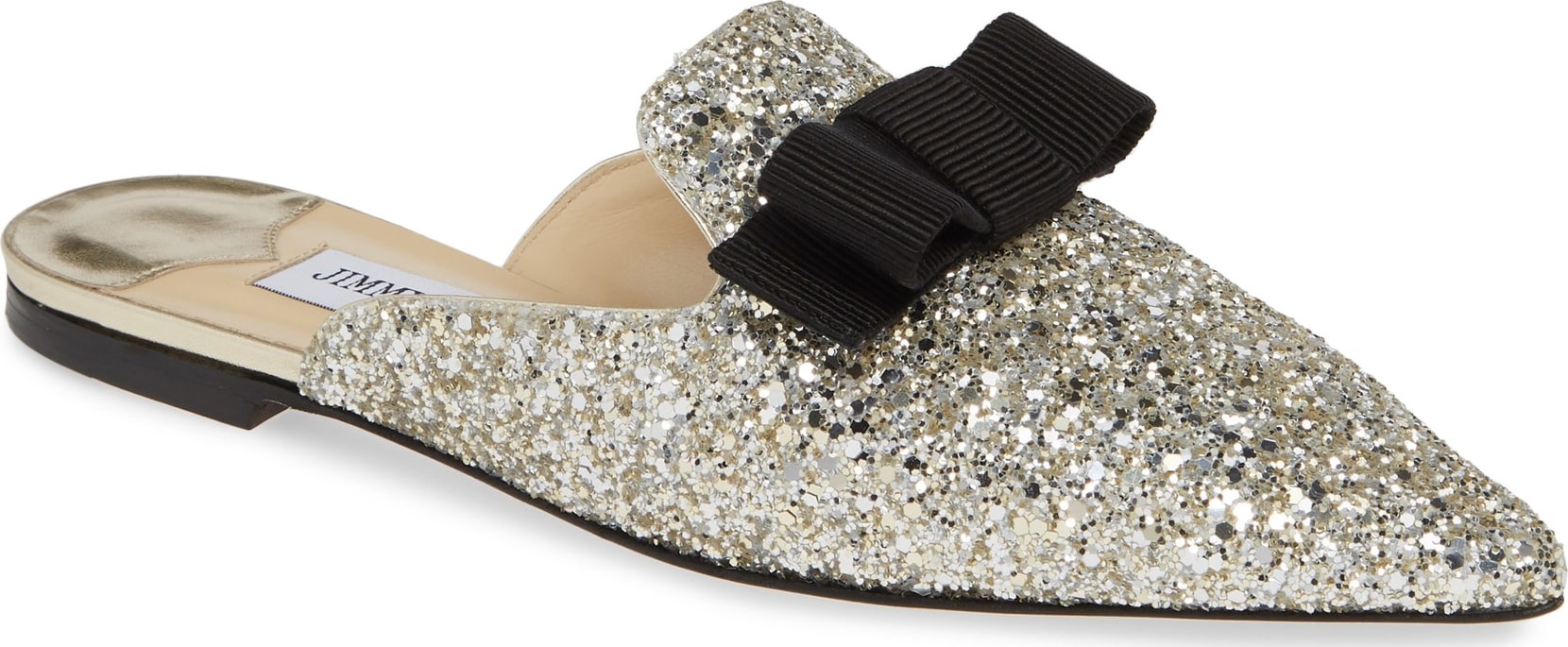 Jimmy Choo Galaxy Bow Mule