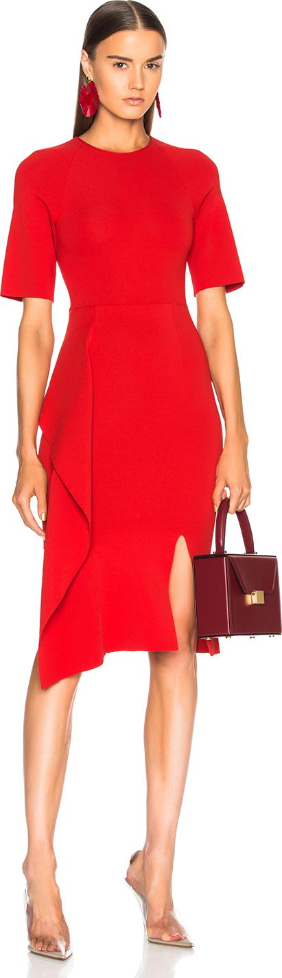 Stella McCartney Short Sleeve Midi Dress