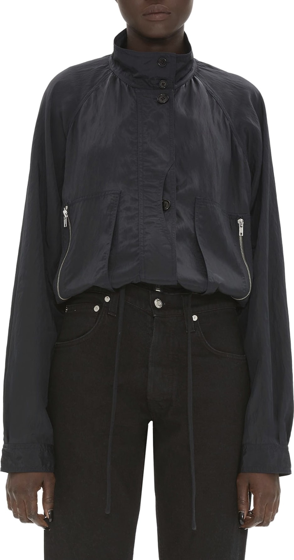 Helmut Lang Parachute Short Trench Jacket