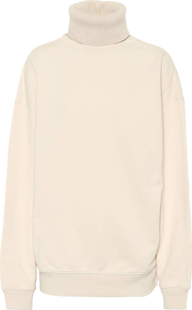 Helmut Lang Cotton turtleneck sweater