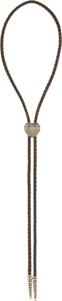 Saint Laurent Braided leather necklace