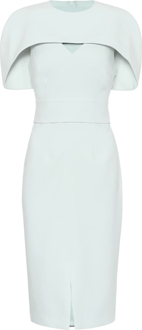 Safiyaa Stretch-crêpe dress