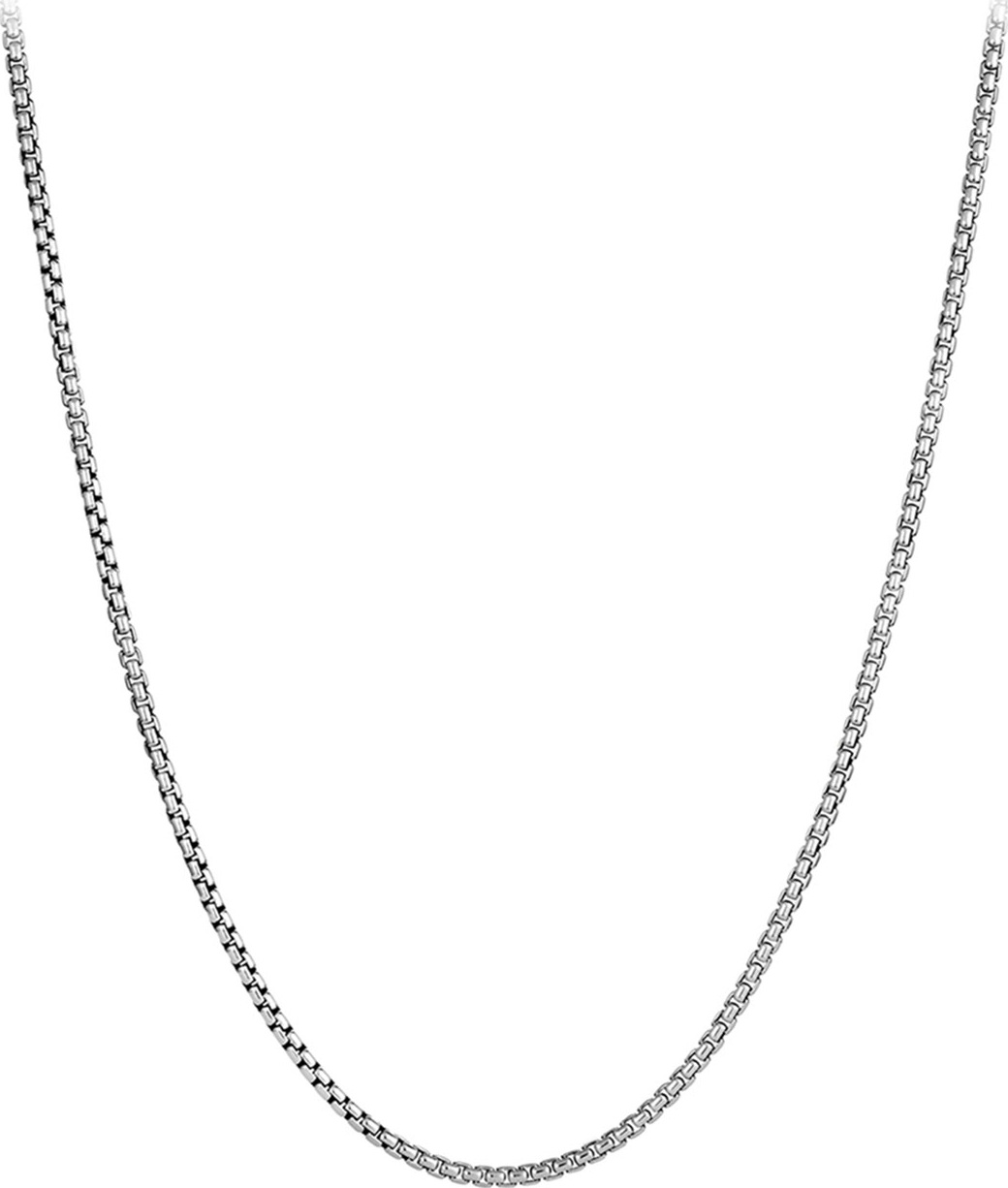 David Yurman Medium Box Chain with Gold, 36"L