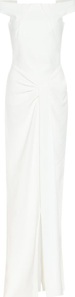 Roland Mouret Deauville off-the-shoulder gown