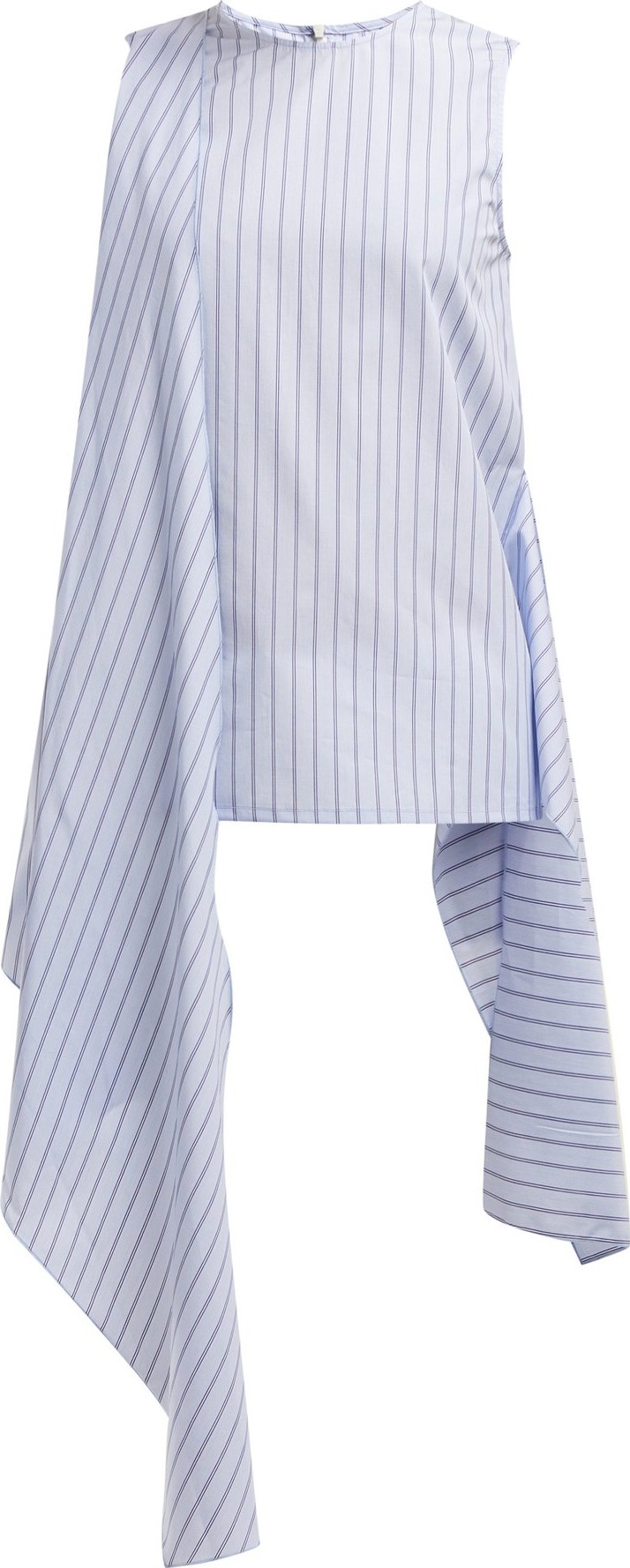 Joseph Alicia panelled asymmetric cotton top