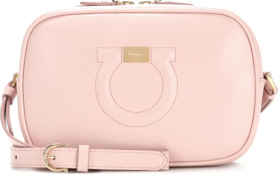 Salvatore Ferragamo City Goncho Camera leather shoulder bag