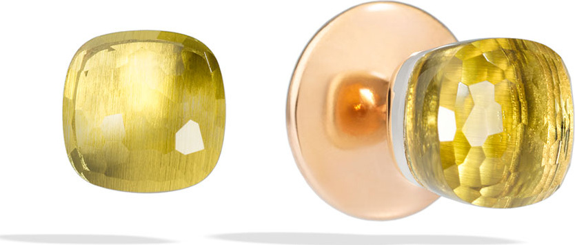 Pomellato Nudo Lemon Quartz Stud Earrings