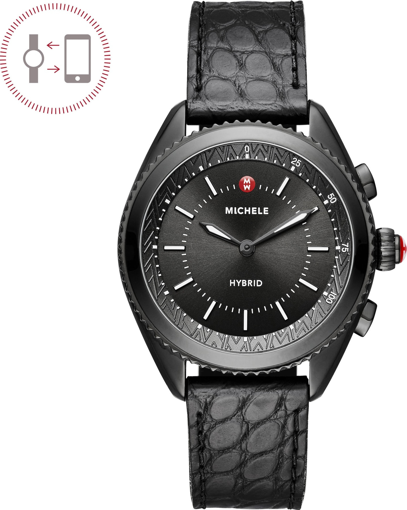 MICHELE Hybrid Tracker Watch, 38mm