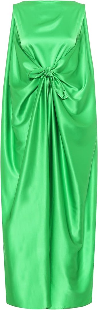 BERNADETTE Judy silk-satin gown