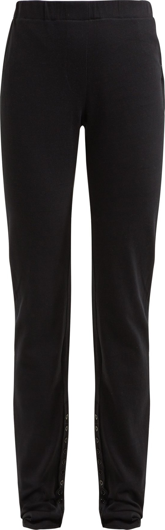 Lemaire Buttoned-cuff fine-knit cotton leggings