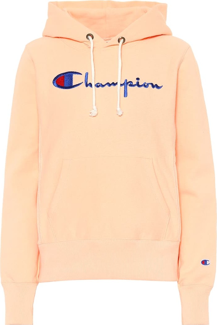 Champion Logo cotton hoodie