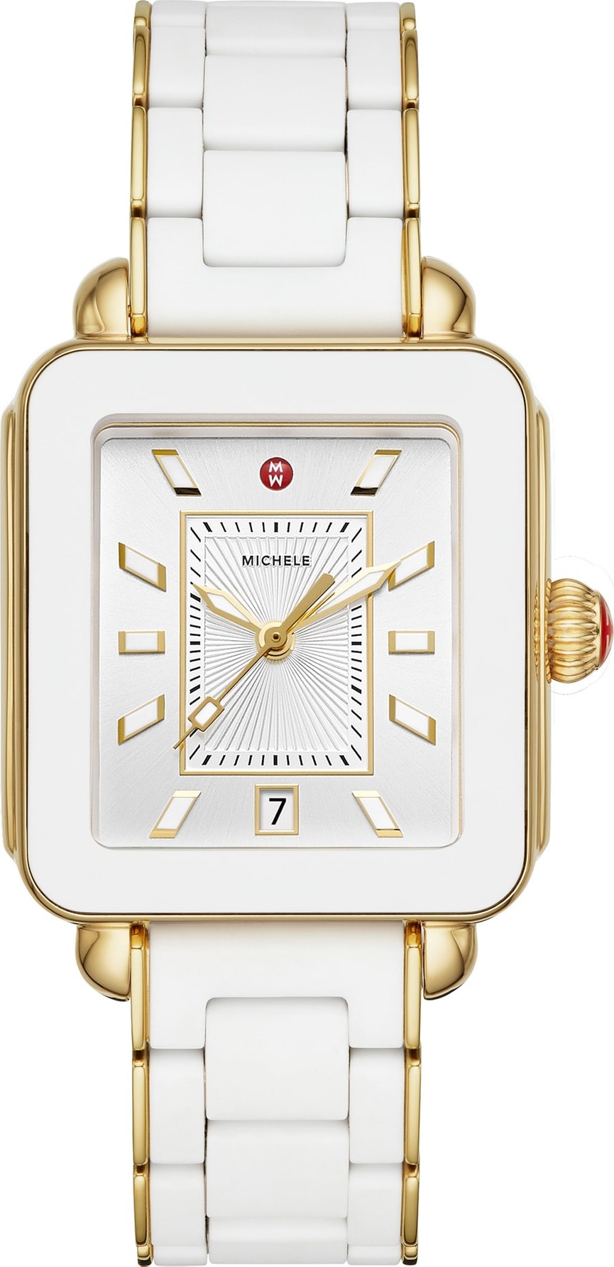 MICHELE Deco Sport Bracelet Watch, 34mm x 36mm