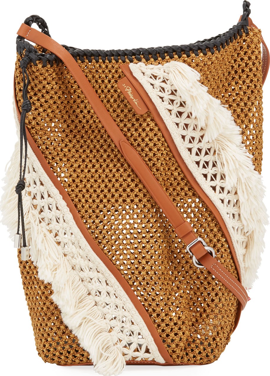 3.1 Phillip Lim Marlee Open Weave Hobo Bag
