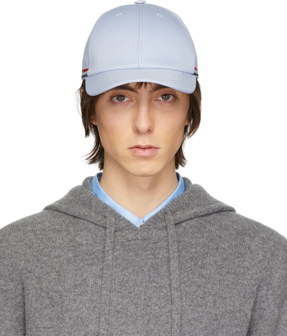 Thom Browne Blue Classic Baseball Cap