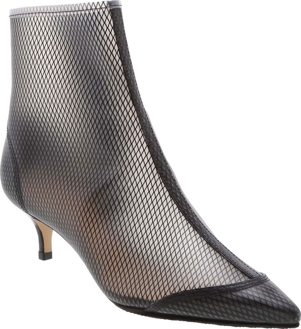 Schutz Kaylane Pointed Mesh Booties