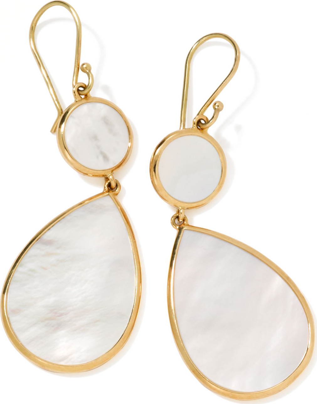 IPPOLITA Rock Candy Snowman Earrings, Mother-of-Pearl