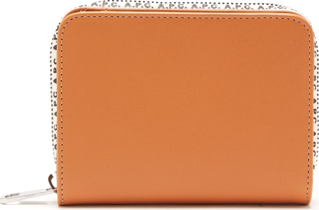 A.P.C. Emmanuelle logo-trim leather wallet