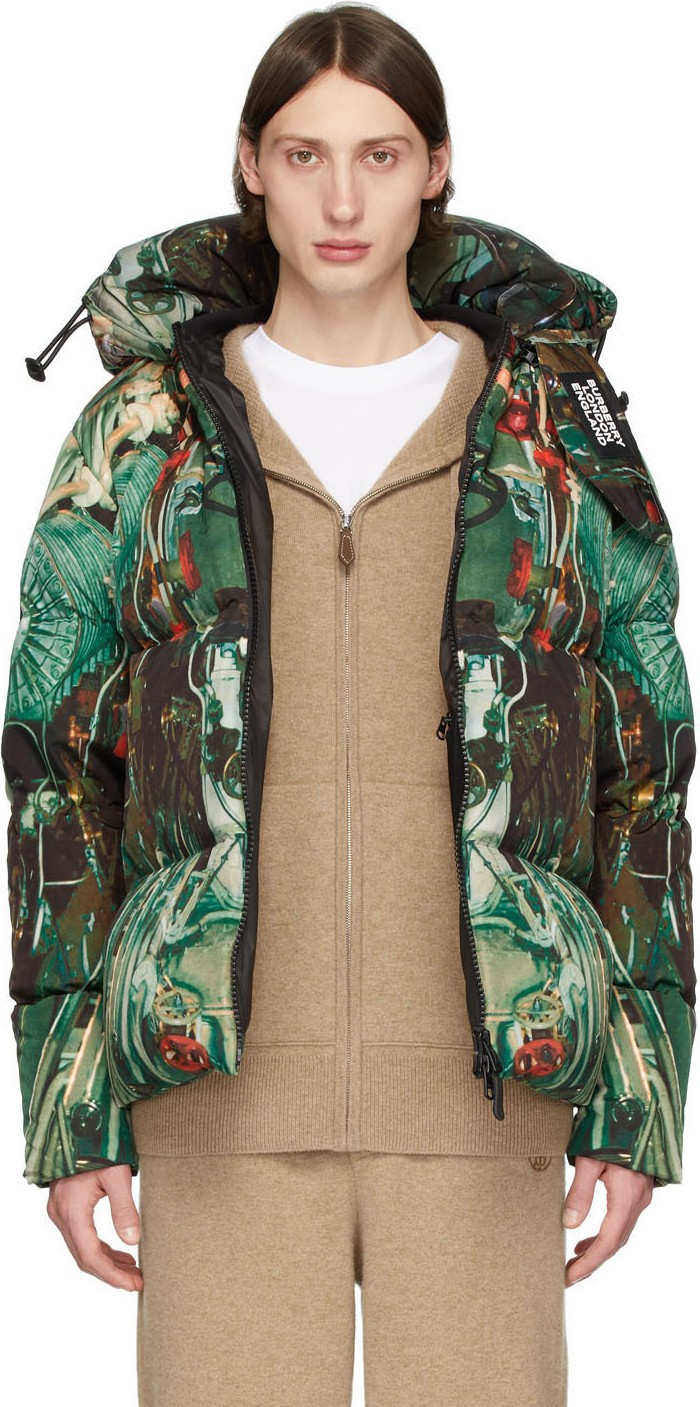 Burberry London England Multicolor Down Dalston Jacket