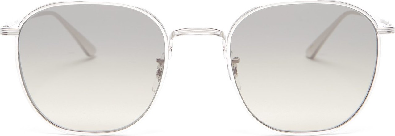 THE ROW X Oliver Peoples Brownstone 2 metal sunglasses
