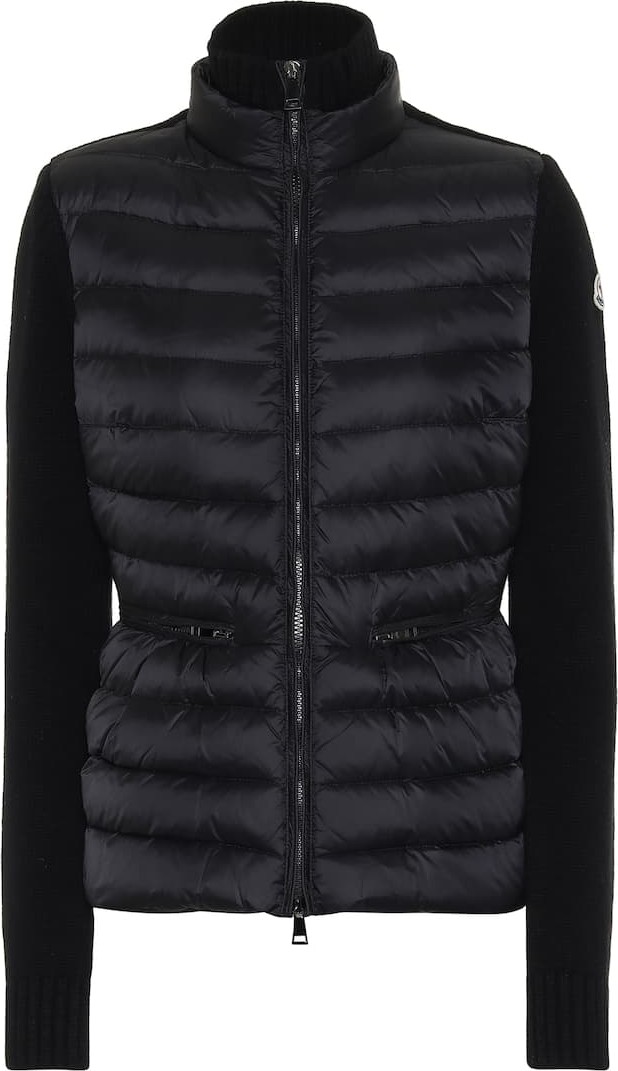 Moncler Wool and cashmere down jacket