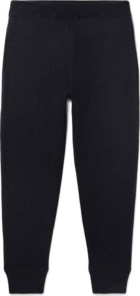 THE ROW Louis Tapered Cotton and Cashmere-Blend Sweatpants
