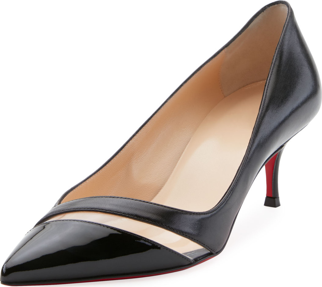 Christian Louboutin 17th Floor Red Sole Pump, Black