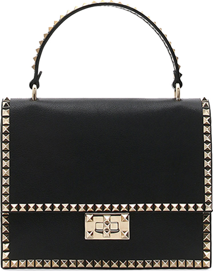 Valentino Rockstud No Limit Top-Handle Bag