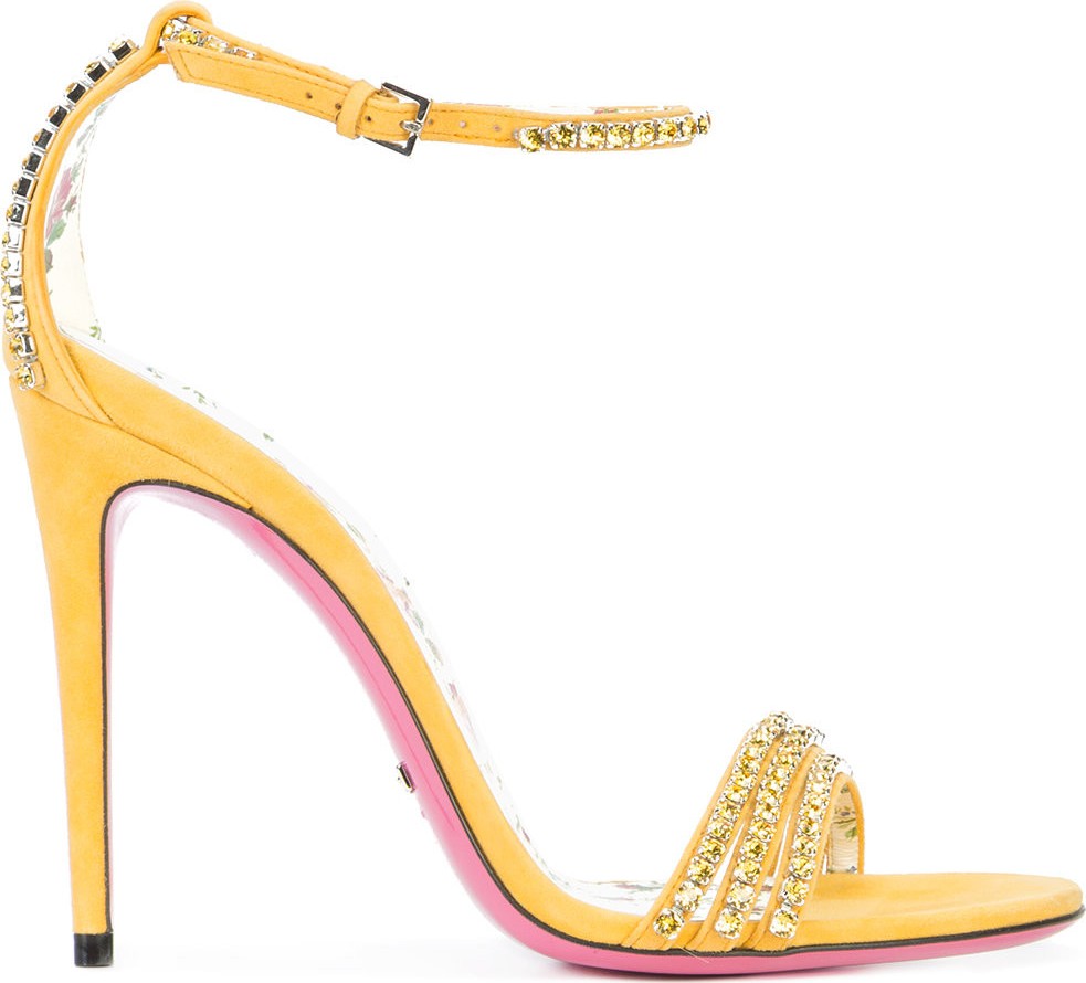 Gucci Ilse crystal embellished sandal